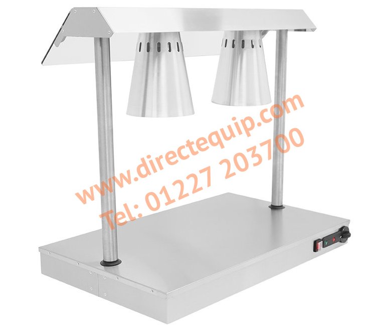 Parry C2LU 2 Lamp Carvery Servery Unit W825mm